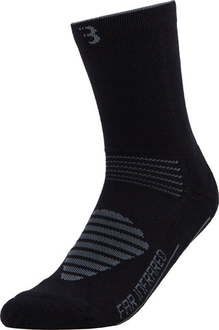 BBB Calcetines FIRFeet BSO-16 - negro-gris/39 - 43