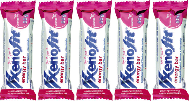 Xenofit energy bar - cranberry