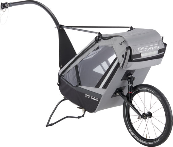 tout terrain Remorque pour Enfant Singletrailer II Touring 20 - gris basalte/20"