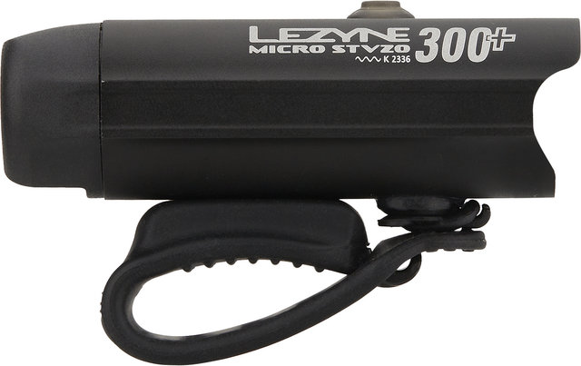 Lezyne Lampe Avant à LED Micro 300+ (StVZO) - noir satiné/300