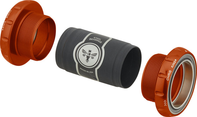 Chris King ThreadFit 30 Bottom Bracket - matte mango/BSA