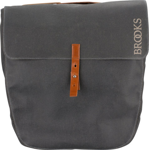 Brooks Bolsa de bicicleta Brick Lane Roll-Up Panniers - grey/24 litros