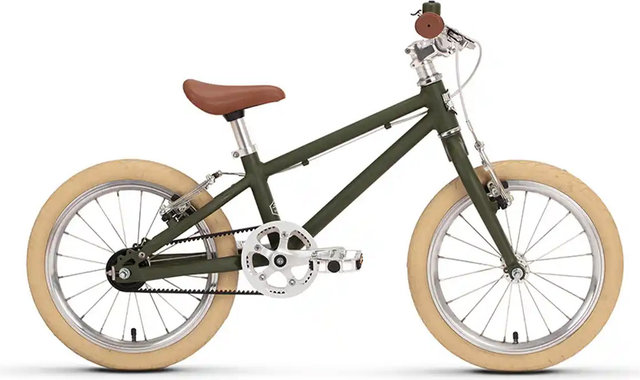 Siech Cycles Junior 16" Boy children's bicycle - army green/16"