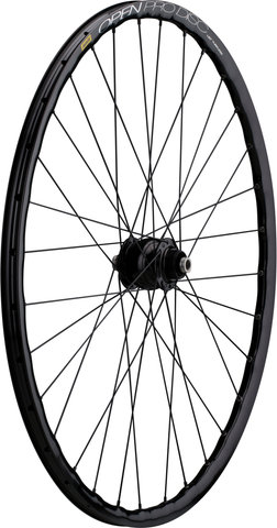 SON Delux 12 + Open Pro UST Disc + Sapim Race 28" Laufrad - schwarz / schwarz/100 mm/28"/100 mm/100 mm/nur Vorderrad/nur Vorderrad/nur Hinterrad