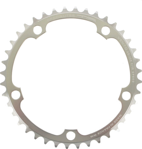 TA Vento Chainring, Campagnolo 10-speed, 5-arm, Inner, 135 mm BCD - silver/40 tooth