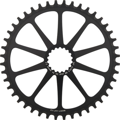 Cannondale OPI SpideRing 10-Arm X-Sync Chainring - black/44 