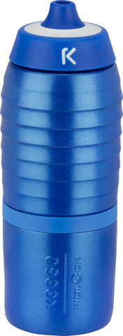 FIDLOCK TWIST x Keego Titanium Water Bottle 600 ml with Bike Base Mount System - keego-blau/600 ml