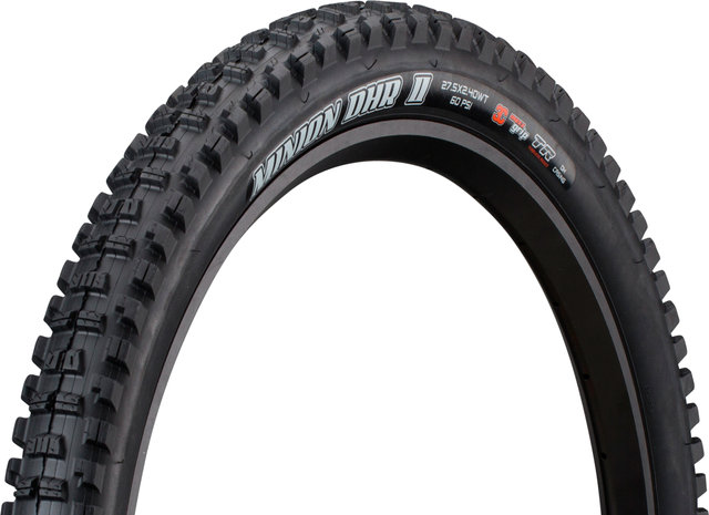 Maxxis Pneu Souple Minion DHR II 3C MaxxGrip Downhill WT TR 27,5" - noir/27.5 /61 /61-584/2.4 