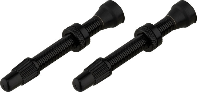 bc basic Tubeless Valves - 2 Pack - black/Presta Valve (SV)