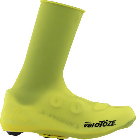 veloToze Überschuh Silikon Snap Road - gelb/37 - 40