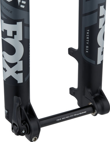 Fox Racing Shox Horquilla suspen. 36 Float 29" GRIP Performance Boost E-Optimized 2023 - matte black/15 mm Eje Pasante/160 /44 /1 1/8" - 1,5" tapered/110 mm/29"/110 mm/110 mm