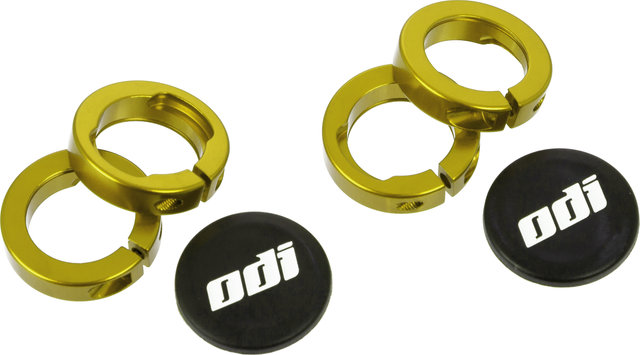 ODI Lock Jaws Clamps for Lock-On Systems - gold