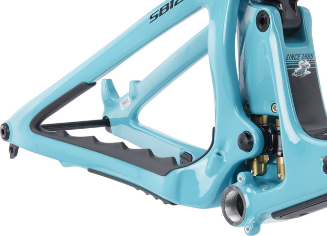 Yeti Cycles Kit de cadre SB120 TURQ Carbon 29" - turquoise/120 /L/Axe Traversant 12 mm