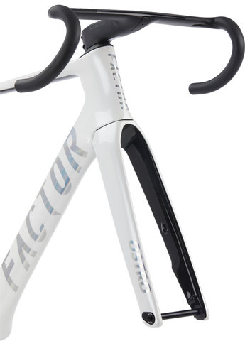 Factor OSTRO V.A.M. Disc T47a SRAM DUB Pearl White-Chrome Carbon Frameset - pearl white-chrome/54 cm, 110 mm x 38 cm, SB 0 mm