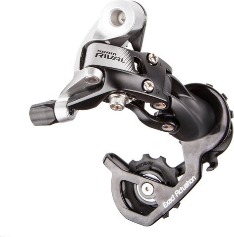 SRAM Rival 22 rear derailleur 11-speed - grey-black anodized/short