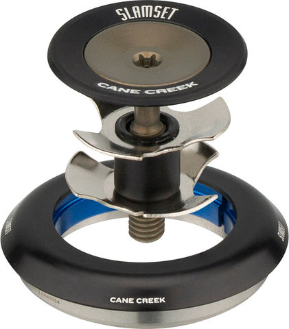 Cane Creek Juego de dirección Pieza superior SlamSet IS41/28,6 - black/1 1/8" - 1,5" tapered/IS41/28,6