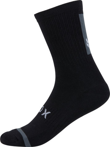 Fox Head Chaussettes 8" Defend Modèle 2024 - black/39 - 43