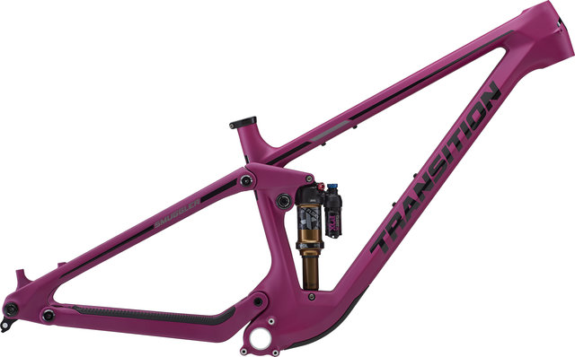 Transition Smuggler Carbon 29" frame kit - orchid/130 mm/L/12 mm Thru Axle