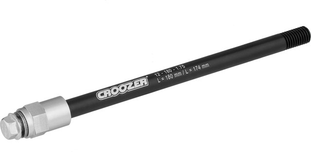 Croozer Steckachsadapter A - black/12 x 180 mm / 1,75 mm