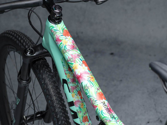 DYEDBRO MTB Frame Protection Film Set - hawaii matt