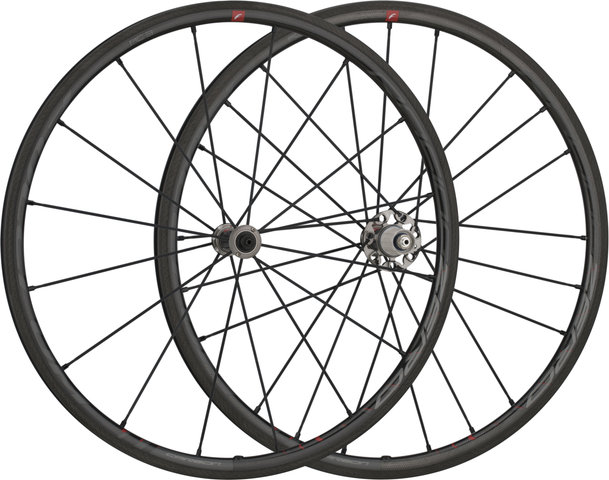 Fulcrum Racing Zero Carbon C17 Wheelset - carbon-black/28" set (front 9x100 + rear 10x130) Shimano