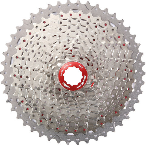 SunRace Cassette CSMX8 11 vitesses - metallic silver/11-46