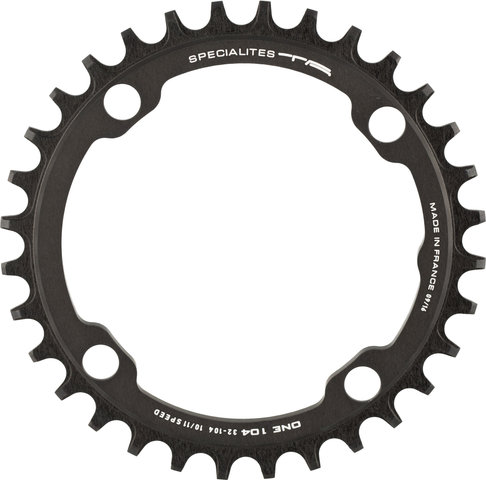 TA ONE 104 Chainring, 4-arm, 104 mm BCD - black/32 