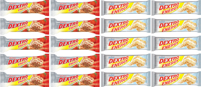 Dextro Energy Bar - 20 pcs. - mixed