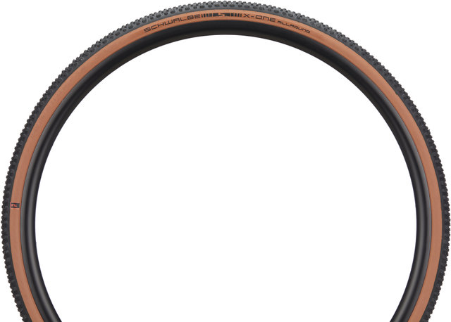 Schwalbe Cubierta plegable X-One Allround Performance ADDIX RaceGuard 28" - negro-bronze skin/28 /33 /33-622