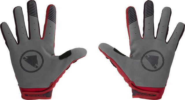 Endura SingleTrack Ganzfinger-Handschuhe - pomegranate/M