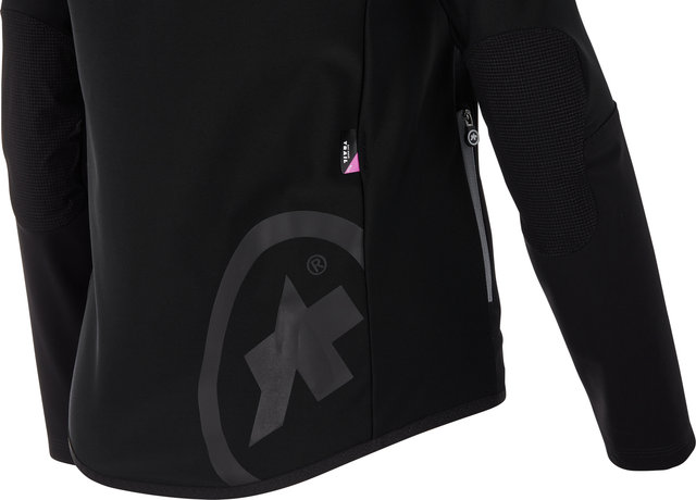 ASSOS Trail Womens Winter Softshell Regenjacke - black series/S