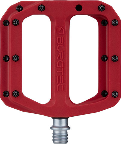 Burgtec MK4 Composite Plattformpedale - race red