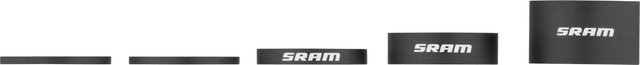 SRAM Set Headset Spacer UD Carbon de 5 piezas - black-white