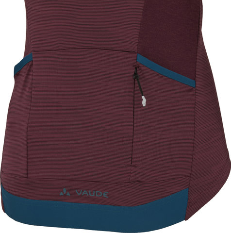 VAUDE Maillot para damas Womens Kuro FZ Tricot - cassis/36/XS