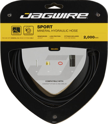 Jagwire Línea de frenos Sport Hydraulic para aceite mineral - black/M9120 / M8120 / M8100