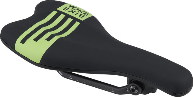 BikeYoke Sagma Carbon Saddle - lime/130 mm