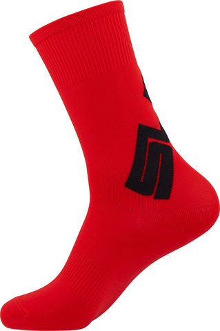 Supacaz SupaSocks Twisted Socks - red/36 - 40