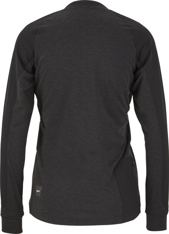 Giro Roust LS Wind Damen Trikot - black-grey/S