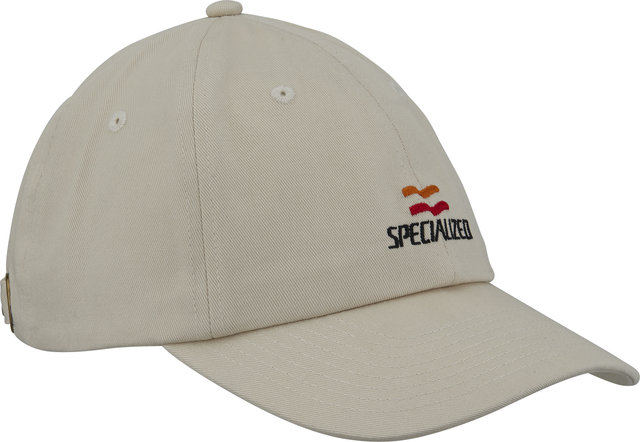 Specialized Flag Graphic 6 Panel Dad Cap - white mountains/one size