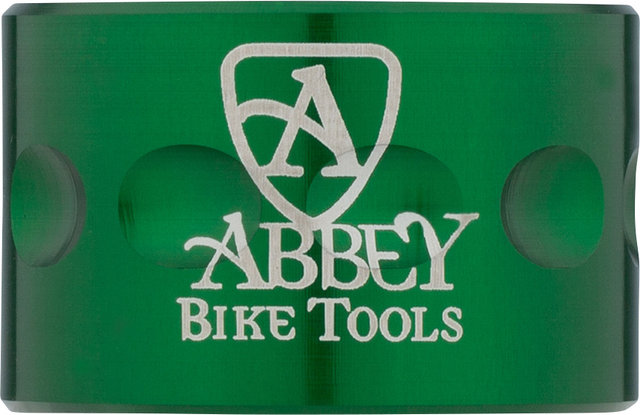 Abbey Bike Tools Bottom Bracket Socket Dual Sided Tool - green