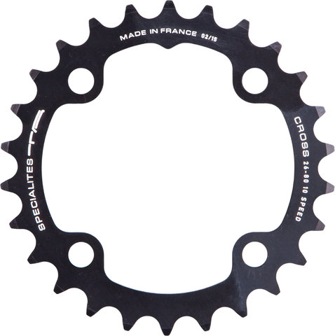 TA Cross Chainring, 4-arm, Inner, 80 mm BCD - black/26 