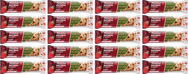 Powerbar Natural Energy Cereal Bar - 20 Bars - strawberry & cranberry