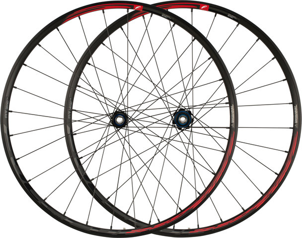 Fulcrum Red Fire 5 Disc Center Lock Boost 27.5" Wheelset - black-red/Boost/148 mm/110 mm/Boost/27.5" (650B)/110 mm/Shimano MTB/110 mm/148 mm/Shimano MTB