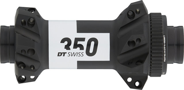 DT Swiss Buje delantero 350 Straightpull MTB Disc Center Lock - negro/28