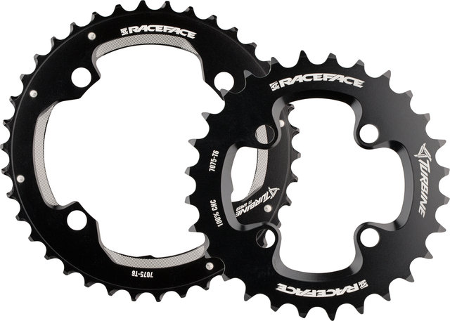 Race Face Turbine Chainring Set, 11-speed, 4-arm - black/26-36 tooth