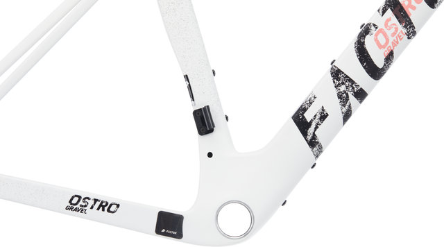 Factor Cadre kit OSTRO Gravel V.A.M. Disc T47a Shimano Carbone - white grunge/54 cm, 100 mm x 38 cm, SB 0 mm