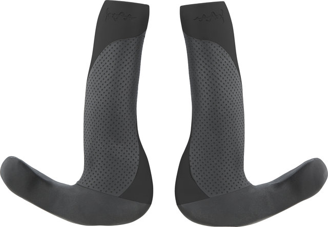 SQlab Stuby handlebar grips - black-grey/M