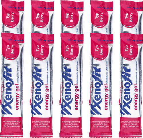 Xenofit energy gel - 10 pcs. - berry