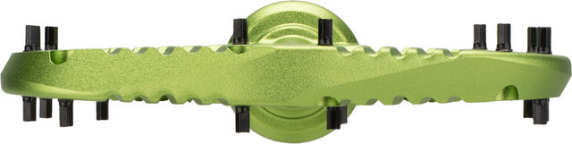 OneUp Components Aluminium Platform Pedals - green/universal