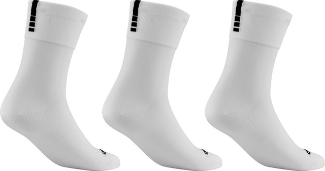 GripGrab Lightweight SL Summer Socken 3er-Pack - white/41 - 44